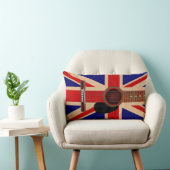 英国国旗のギター ランバークッション (椅子)