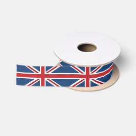 英国国旗のクラシックな旗 サテンリボン