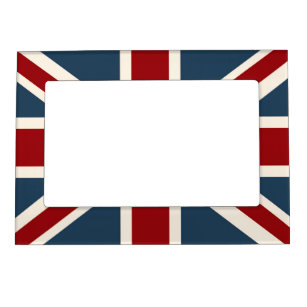 英国国旗のクラシックな旗 マグネットフレーム