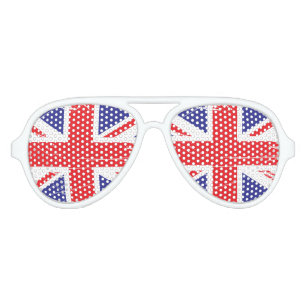 英国国旗のサングラス アビエーターサングラス
