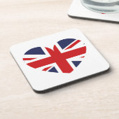 英国国旗のドリンクコースター コースター (左側)