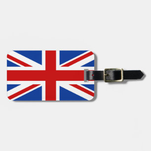 英国国旗のパーソナライズな荷物のラベル ラゲッジタグ