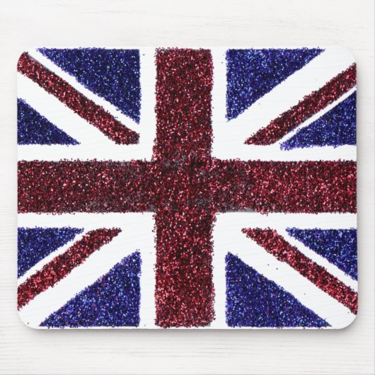 英国国旗のマウスのマット マウスパッド (正面)