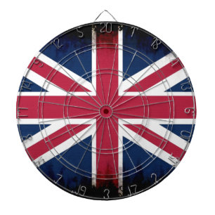 英国国旗のユニオンジャック愛国的デザイン ダーツボード