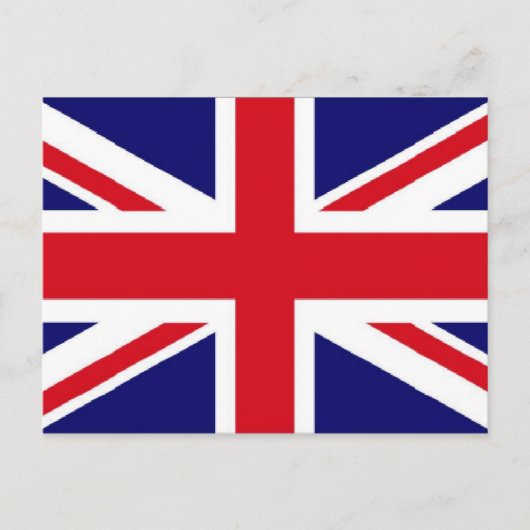 英国国旗のユニオン・ジャック ポストカード (正面)