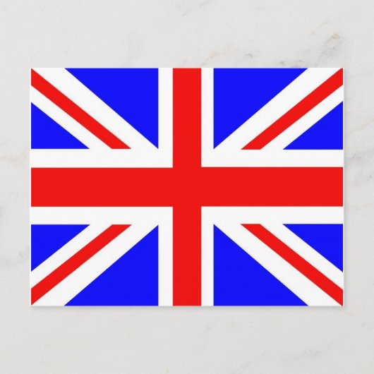 英国国旗の商品 ポストカード (正面)