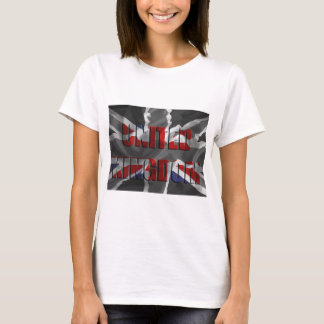 英国国旗の女性ベビードールのTシャツ Tシャツ