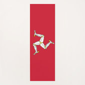 英国国旗の島を持つ愛国的なヨガマット ヨガマット (正面)