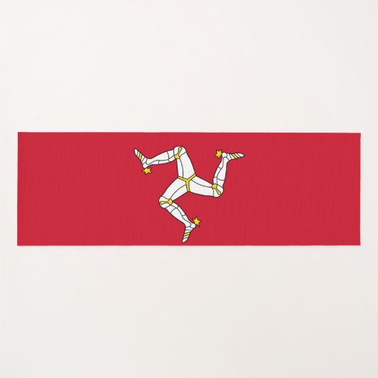 英国国旗の島を持つ愛国的なヨガマット ヨガマット (正面(横))