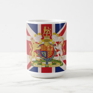 英国国旗の旗の王室のな頂上 コーヒーマグカップ