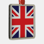 英国国旗の旗 メタルオーナメント (右)