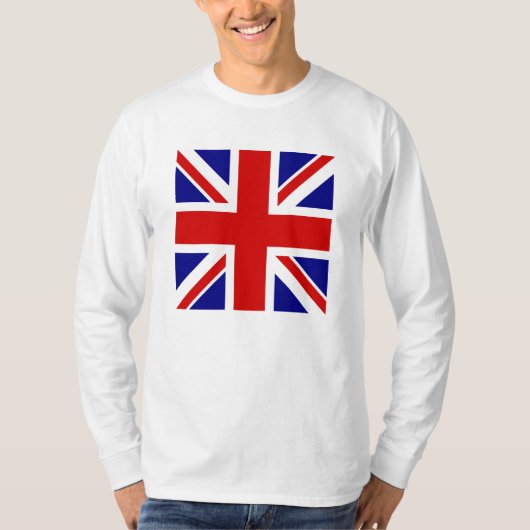 英国国旗の旗 Tシャツ (正面)