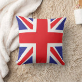 英国国旗の枕 クッション (ブランケット)
