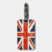 英国国旗の紋章学のライオンの荷物のラベル ラゲッジタグ (裏面縦)