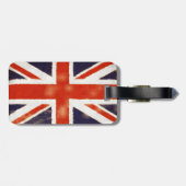 英国国旗の紋章学のライオンの荷物のラベル ラゲッジタグ (裏面横)