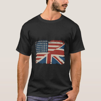 英国国旗の素晴らしイギリスユニオン・ジャック Tシャツ