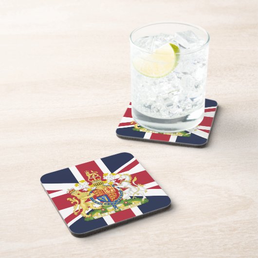 英国国旗の電話代 コースター (右側)