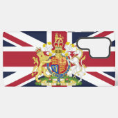 英国国旗の電話代 SAMSUNG GALAXYケース (裏面横)