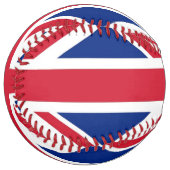 英国国旗を持つ愛国的なソフトボ統一されたール ソフトボール (正面左)