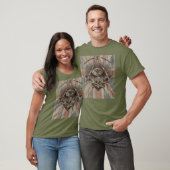 英国国旗を持つHiram Abiffのフリーメーソン会員はワイシャツを着色します Tシャツ (ユニセックス)