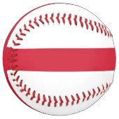 英国国旗を掲げた愛国的なソフトボール ソフトボール (正面左)