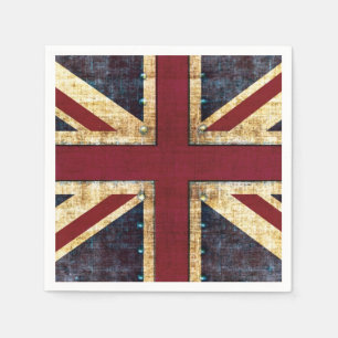 英国国旗イギリスの旗 スタンダードカクテルナプキン