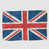英国国旗イギリスイギリスの旗 ゴルフタオル (横)
