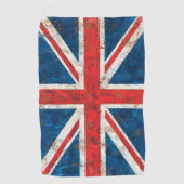 英国国旗イギリスイギリスの旗 ゴルフタオル (正面)