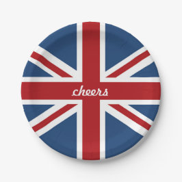 英国国旗クラシックなイギリスの旗 ペーパープレート
