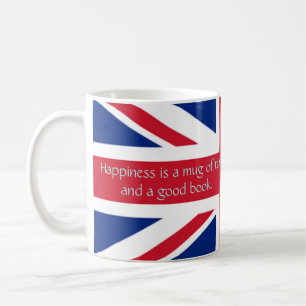 英国国旗ハピネスティーグッドブック コーヒーマグカップ