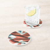 英国国旗ポップ・アートの術 コースター (側面)