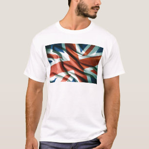 英国国旗ポップ・アートの術 Tシャツ