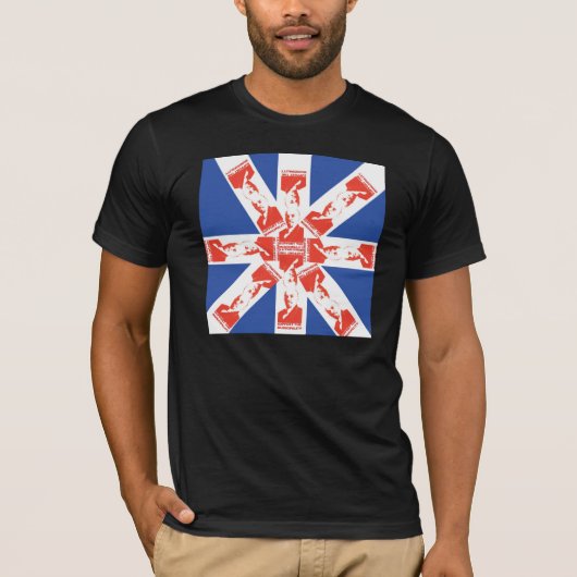 英国国旗レーニン Tシャツ (正面)