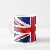 英国国旗愛 コーヒーマグカップ (正面左)