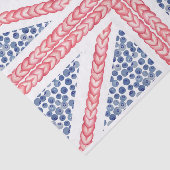 英国国旗水彩夏の果物組合ジャック 薄葉紙 (詳細)