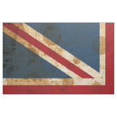 英国国旗汚されたグランジなイギリスの旗 ファブリック (ファットクウォーター)