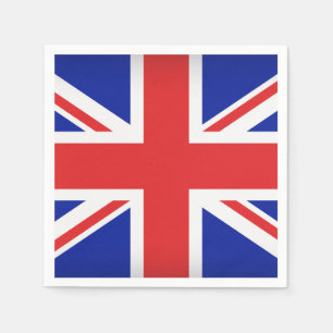 英国国旗紙ナプキンズ スタンダードカクテルナプキン