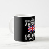 英国国旗素晴らしイギリス伝統 コーヒーマグカップ (正面左)