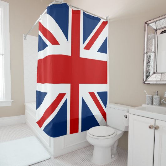 英国国旗統一されたのユニオン・ジャック シャワーカーテン (インサイチュ)