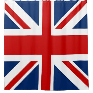 英国国旗統一されたのユニオン・ジャック シャワーカーテン