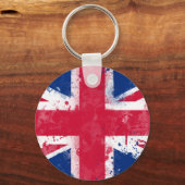 英国国旗統一されたまたはユニオンジャック キーホルダー (正面)