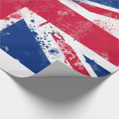 英国国旗統一されたまたはユニオンジャック ラッピングペーパー (角)