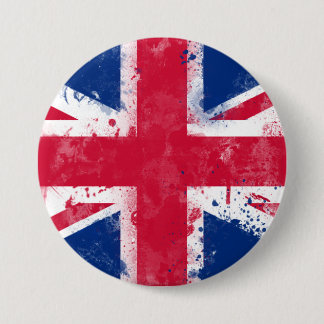 英国国旗統一されたまたはユニオンジャック 缶バッジ