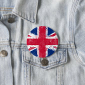 英国国旗統一されたまたはユニオンジャック 缶バッジ (インサイチュ)