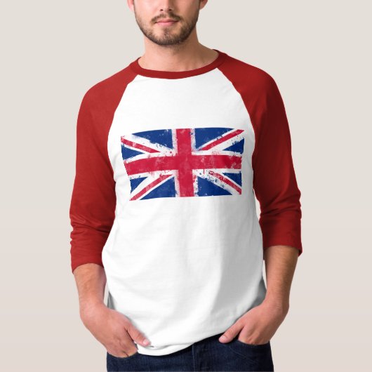 英国国旗統一されたまたはユニオンジャック Tシャツ (正面)