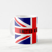英国国旗統一された国 コーヒーマグカップ (正面左)