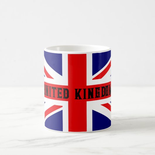 英国国旗統一された国 コーヒーマグカップ (中央)