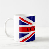 英国国旗統一された国 コーヒーマグカップ (左)