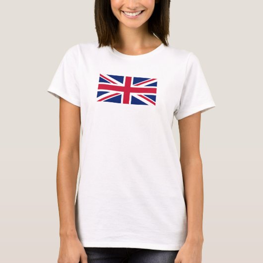 英国国旗統一された – イギリス – イギリス – ユニオンジャック Tシャツ (正面)