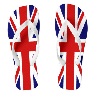 英国国旗統一された ビーチサンダル